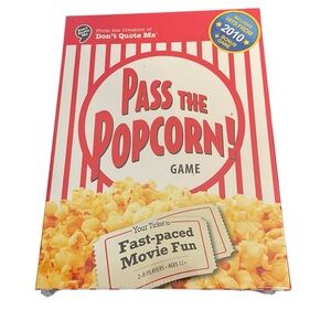 Pass the Popcorn Movie Guessing Board Game Wiggles 3D 2010 Edition New Sealed